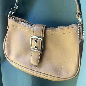 Vintage Coach Tan Bag
